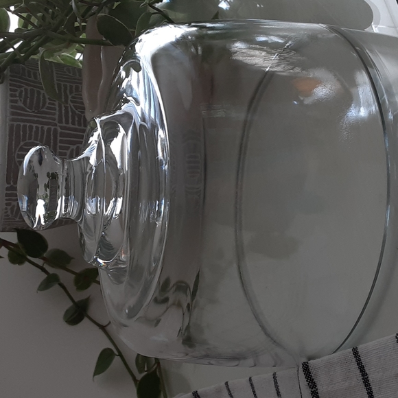 M. Kamenstein Wheat Bread Plate Wood Base Glass Cloche Dome Charcuterie Board - Picture 10 of 16